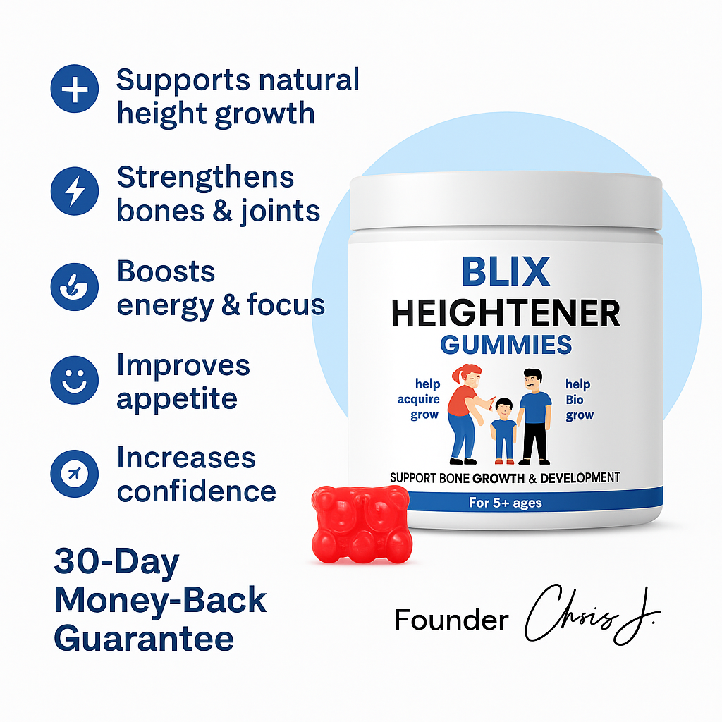 Blix Heightener Gummies with BoneRise™