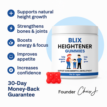 Blix Heightener Gummies with BoneRise™